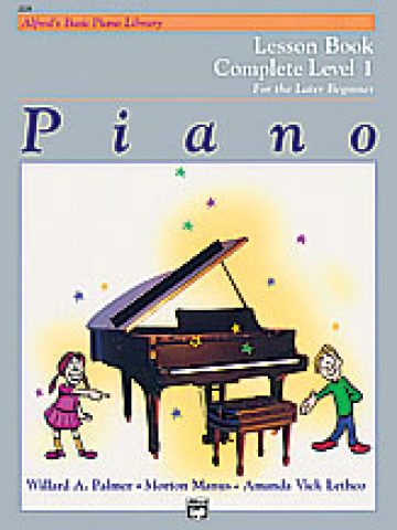 Alfred's Basic Piano Library: Lesson Book Complete 1