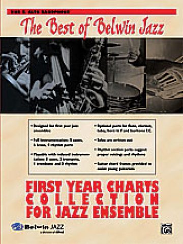 Best of Belwin Jazz: First Year Charts Collection 2nd Alto Sax