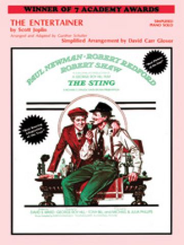 The Entertainer - Early Intermediate Piano Solo Sheet