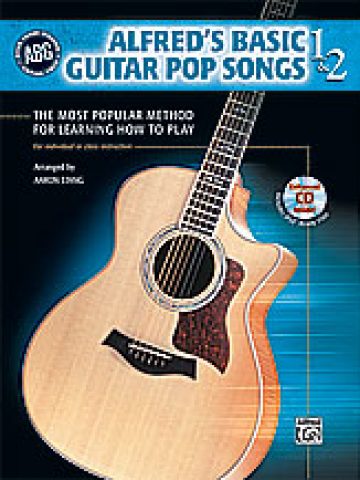 Alfred's Basic Guitar Pop Songs 1 & 2 w/CD
