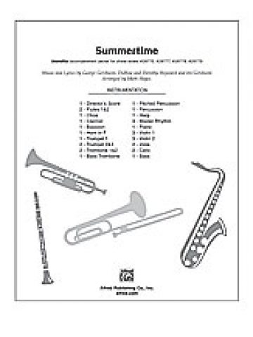 Summertime (from the musical Porgy and Bess) Instrumentation