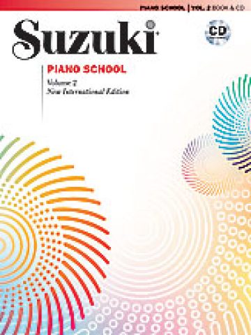 Suzuki Piano School New International Edition Piano Book and CD, Volume 2