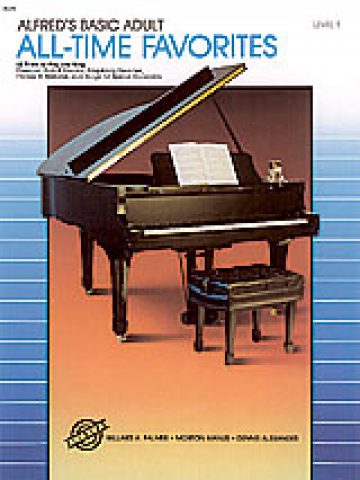 Alfred's Basic Adult Piano Course: All-Time Favorites Book 1