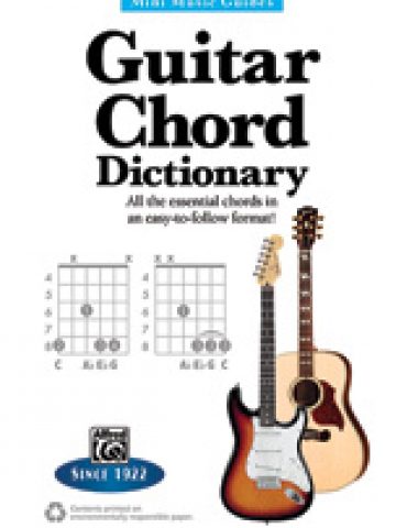 Mini Music Guides: Guitar Chord Dictionary