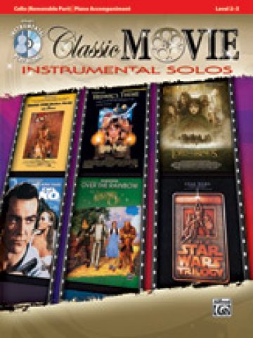 Classic Movie Instrumental Solos for Strings for Cello with CD