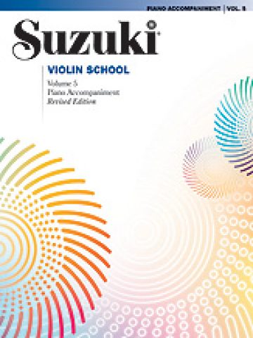Suzuki Violin School Piano Acc., Volume 5 (International Edition)