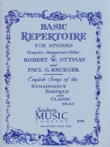 Basic Repertoire For Singers