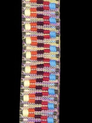 Uke Strap - Jacquard Rainbow