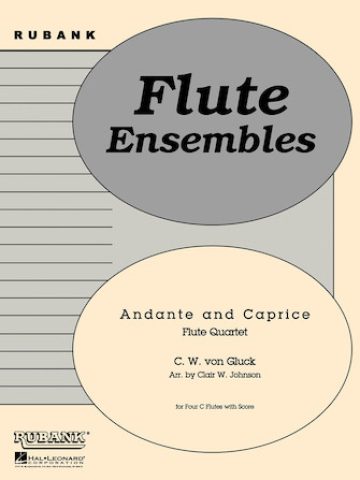 Andante and Caprice for Flute Quartet