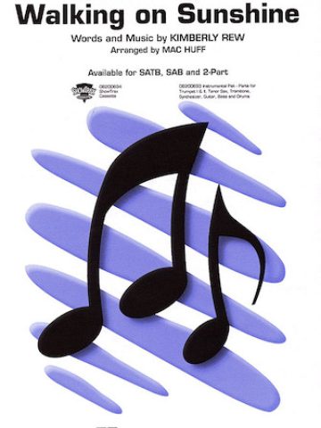 Walking on Sunshine (from "Katrina & The Waves", with piano) 2 part