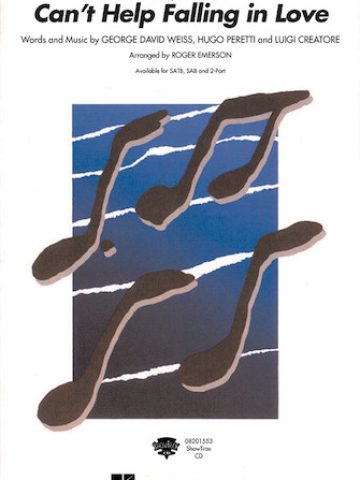 Can't Help Falling in Love for 2 part voices