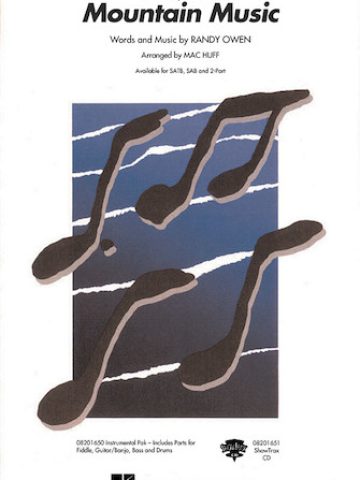 Mountain Music (with piano) for 2 Part Voices