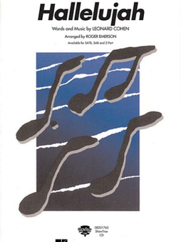 Hallelujah from: Shrek Showtrax CD