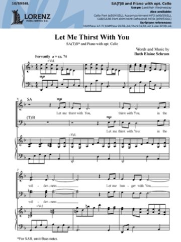 Let Me Thirst With You