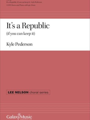 It's a Republic (if you can keep it)