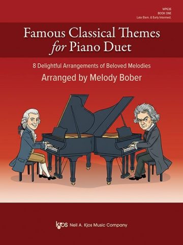Famous Classical Themes for Piano Duet, Book 1