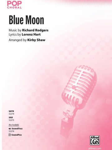 Blue Moon: SATB Choral Octavo