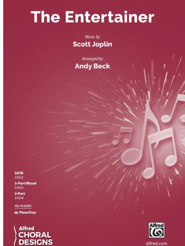 The Entertainer: SATB Choral Octavo