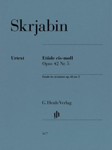 Etude C sharp Minor Op. 42 No. 5