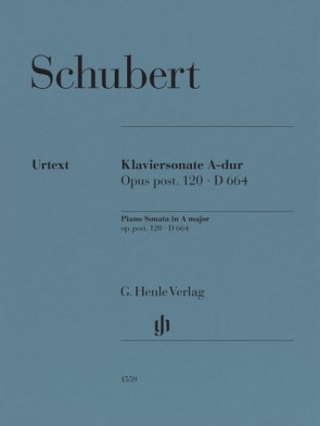 Piano Sonata a Major Op. Post. 120 D 664