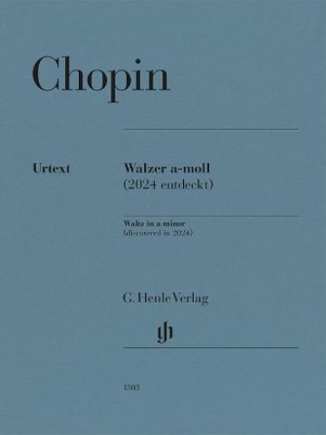 Waltz In A Minor Piano with Facsimile