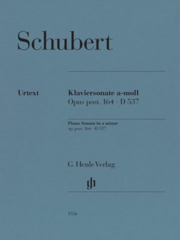 Piano Sonata a minor Op. Post. 164 D 537