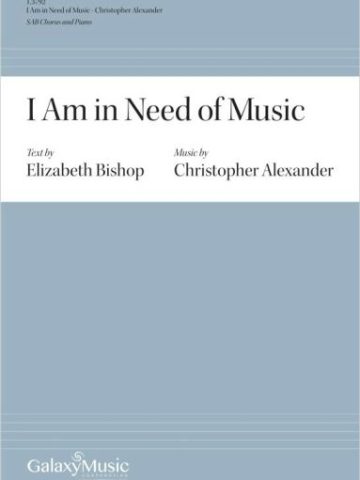 I Am in Need of Music