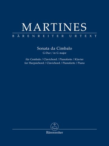 Sonata da Cimbalo for Harpsichord / Clavichord / Pianoforte / Piano in G Major