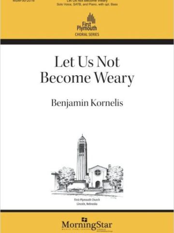 Let Us Not Become Weary
