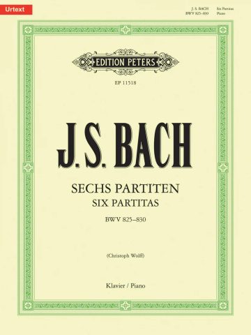 Six Partitas BWV 825–830: Piano Book