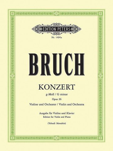 Violin Concerto No. 1 in G minor Op. 26 (Ed. for Violin and Piano)