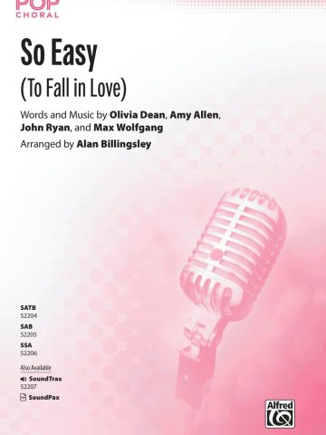 So Easy: SATB Choral Octavo