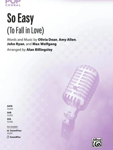 So Easy: SSA Choral Octavo