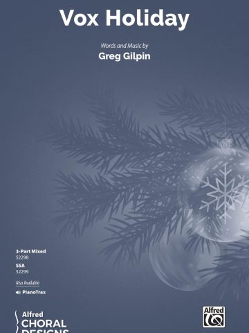 Vox Holiday: 3-Part Mixed Choral Octavo