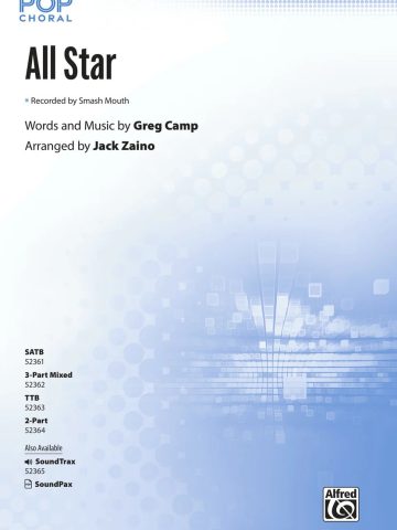 All Star: 3-Part Mixed Choral Octavo