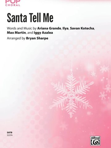 Santa Tell Me: SATB a cappella Choral Octavo