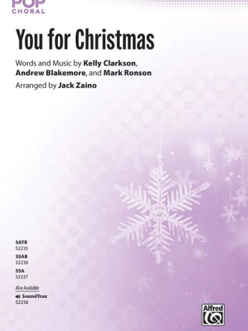 You for Christmas: SSA Choral Octavo