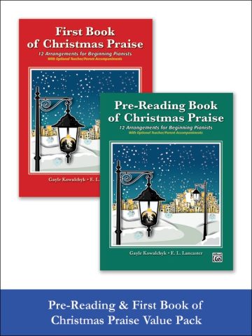 Pre-Reading & First Book of Christmas Praise Value Pack