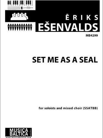 Set Me As A Seal (Mixed Voices): Choral Octavo