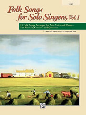 Folk Songs for Solo Singers, Volume 1 - High Voice