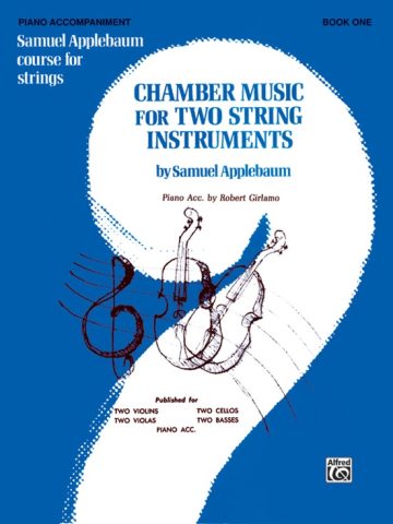 Chamber Music for Two String Instruments, Book I (Piano Acc.)