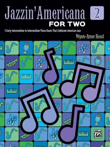 Jazzin' Americana for Two, Book 2 - 1 Piano, 4 Hands