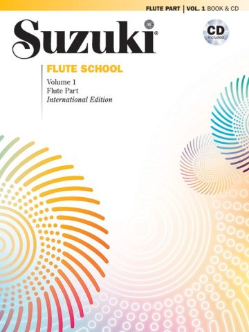 Suzuki Flute School, Volume 1 (International Edition) Flute Part & CD