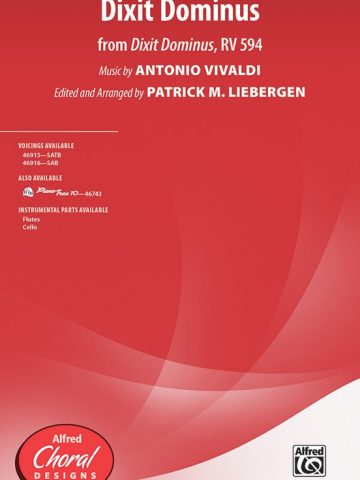 Dixit Dominus (from "Dixit Dominus, RV 594") SATB