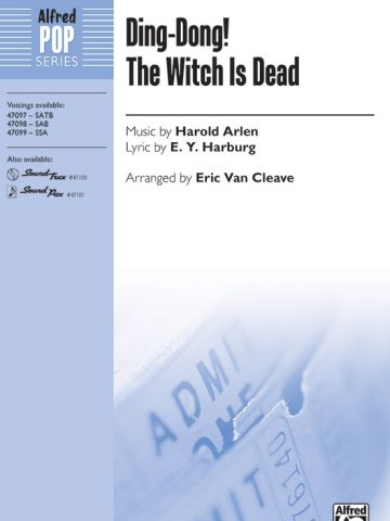 Ding-Dong! The Witch is Dead (from The Wizard of Oz) - SAB
