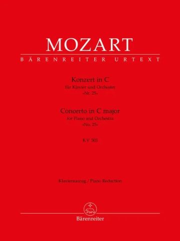 Concerto for Piano and Orchestra no. 25 C major K. 503