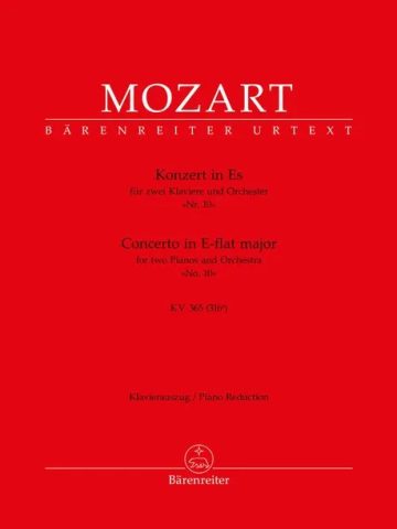 Concerto for two Pianos and Orchestra no. 10 E-flat major K. 365 (316a)