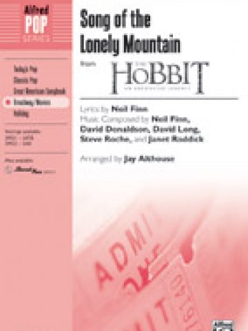 Song of the Lonely Mountain (from The Hobbit) - SATB