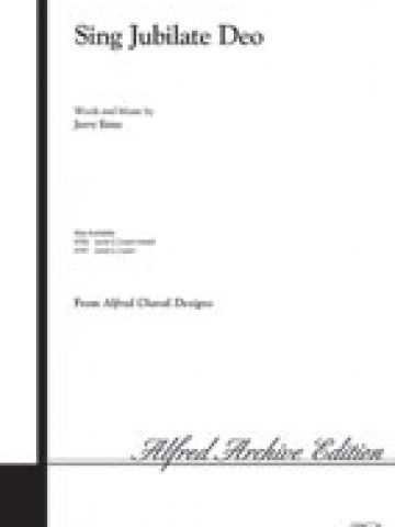 Sing Jubilate Deo for 2 part Voices