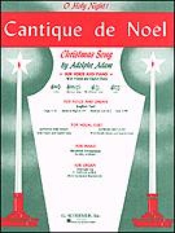 Cantique de Noël (O Holy Night) Medium Low Voice (C)